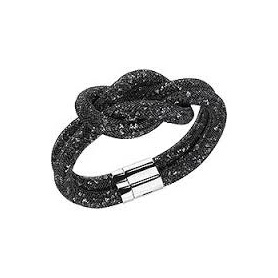Swarovski bracelet-silver blackness 5,184,193 Stardust Knot