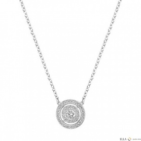 Spiral Swarovski necklace Attract Dual Light-5,142,719