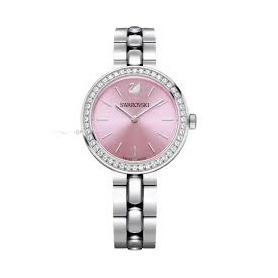 Swarovski quartz watch Daytime steel and pink - 510573