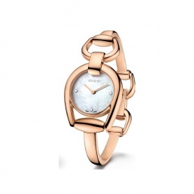 Gucci lady's Horsebit diamond watch - YA139508