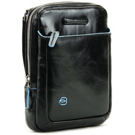 Piquadro small bag pocketbook in black leather for mini Ipad - CA3084B2/N