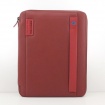 Piquadro portablocco sottile formato A4 con agenda Rosso - PB2830P15/R