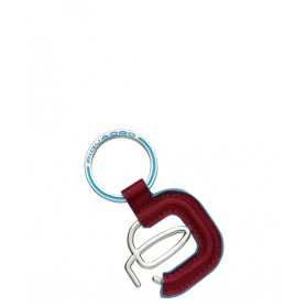 Piquadro Logo Schlüsselanhänger rot Pelle Blue Square-PC2848B2/R