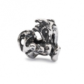 Unicorn Trollbeads beads in silver - TAGBE-30113
