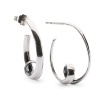 Neverending Earrings BIg Trollbeads Silver - TAGEA-00064