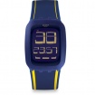 Wee Hours Swatch men's watch yellow and blu color