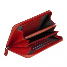 Zipper PIquadro women's wallet with 3compartment Pulse - PD3229P15/R2