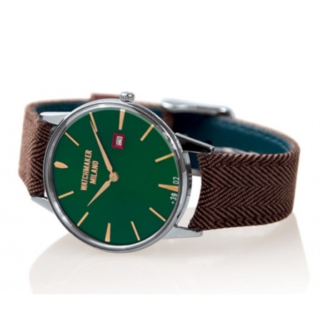 Orologio Vintage Watchmaker Milano quadrante verde - WM.00A.05
