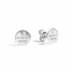 Earrings "be QUERIOT Milano" by Civita silver 