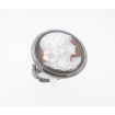 Italian Cameo silver ring with cameo woman's face