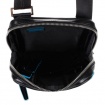 Piquadro small bag pocketbook in black leather for mini Ipad - CA3084B2/N