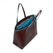 Piquadro shopping bag orizzontale pelle Mogano - BD3336B2/MO