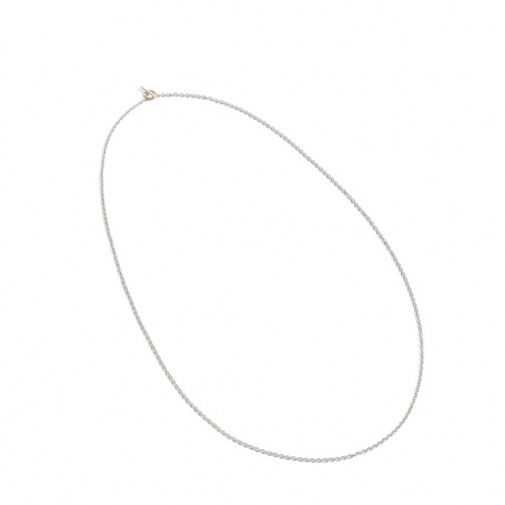 Queriot Halskette rolo Motiv in Silber und Gold - C12A0370