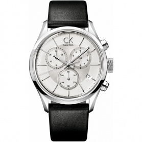 Orologio Calvin Klein Masculine crono pelle - K2H27126