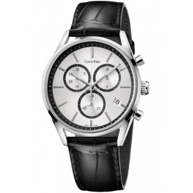 Calvin Klein men's watch quartz movement chronograph Formality - K4M271C6