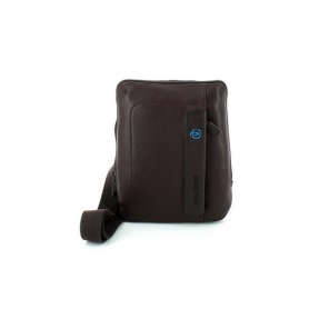 Leather shoulder bag purse mini Ipad holder-piquadro CA3084P15/M