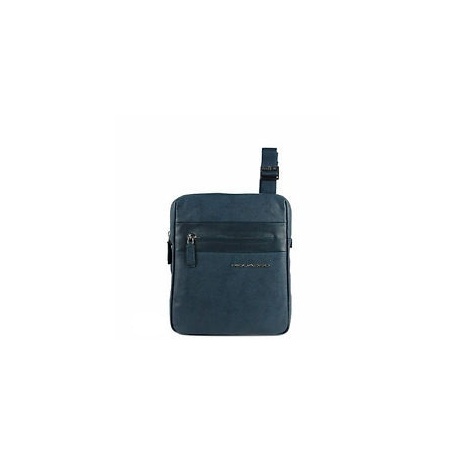 Leather pouch with Piquadro László-CA1358W64/Blue2