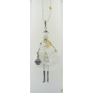 Die klassische Carose Puppe Halskette-Braut mit Spitzen Kleid