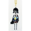 The Carose doll necklace Flappers black pvd Scottish