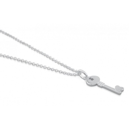 Key necklace pendant small silver Tous
