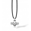 Steel cross necklace Comets Man Link line