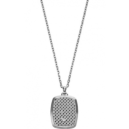 Armani steel pendant necklace-EGS2137040