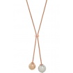 Emporio Armani women's Necklace with pearls bicolor-EGS2145221