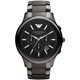 Emporio Armani black Ceramic watch-AR1451