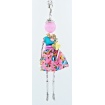 Collana Le Carose bambola pendente fantasia floreale