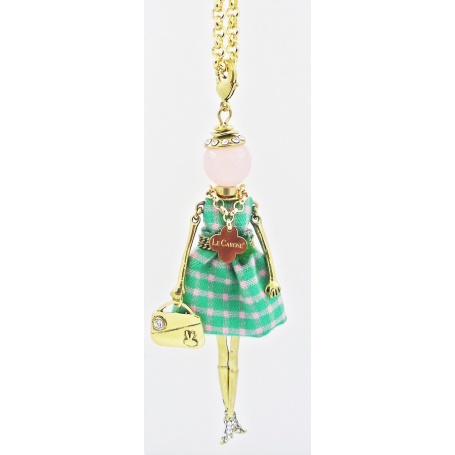 The Carose doll necklace pendant spring chess