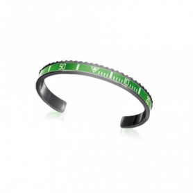 Armband Classic schwarz-grün Tacho