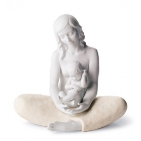 Sculpture in Porcelain Lladrò Mother - 01008404