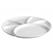 White Porcelain Fondue Pot Dish Banquet