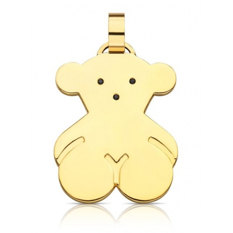 Pendant big gold-plated Silver Bear-Tous 415,904,650