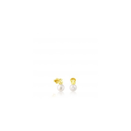 Studs Tous Bear earrings with Pearl-214,833,000