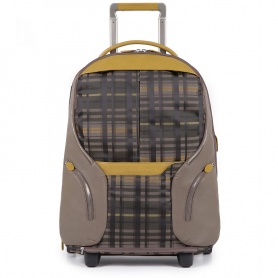 Piquadro cabin trolley backpack portability Coleos-BV3148OS18/CHECK