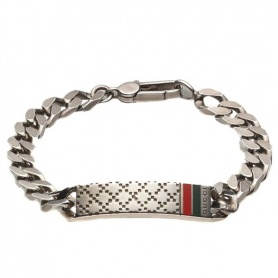 Bracelet mens Gucci Diamantissima burnished-YBA295676001021