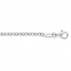 Engelrufer Silber ovale Kette Halskette-ERN-50-A