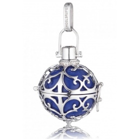 Big Engelsrufer pendant in silver and blue ball-ER-07-L