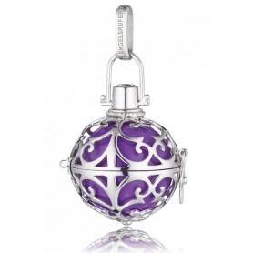 Pendant big silver and lilac ball Engelsrufer-ER08L