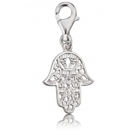 The hand of Fatima pendant in silver-ERC-HAND