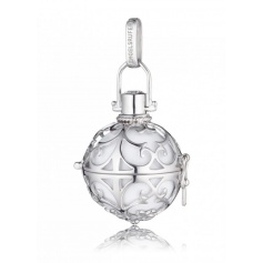 Engelsrufer average pendant in silver and white ball-ER01M