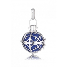 Small pendant Engelsrufer silver with blue ball-ER-07-S