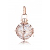 Small pendant Engelsrufer silver rose wine with white ball