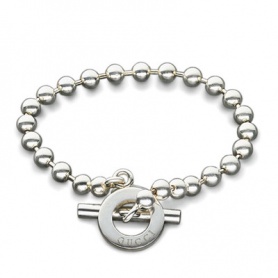 Bracciale Gucci in argento Boule - YBA010294001018