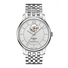 Automatic Watch Tissot Tradition Open Heart-T0639071103800