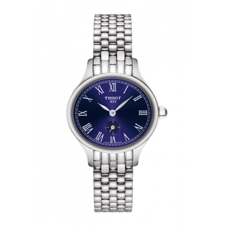 Oval watch Tissot Bella Ora Small Blue-T1031101104300