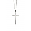 Crieri white gold and Diamond Cross Necklace