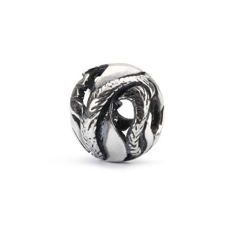 Feather of liberty silver Trollbeds beads