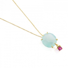 Tous gold necklace whit gemstone Ethereal - 612612010 